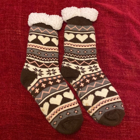 Accessories - Final Sale! Thick Cozy Slipper Socks